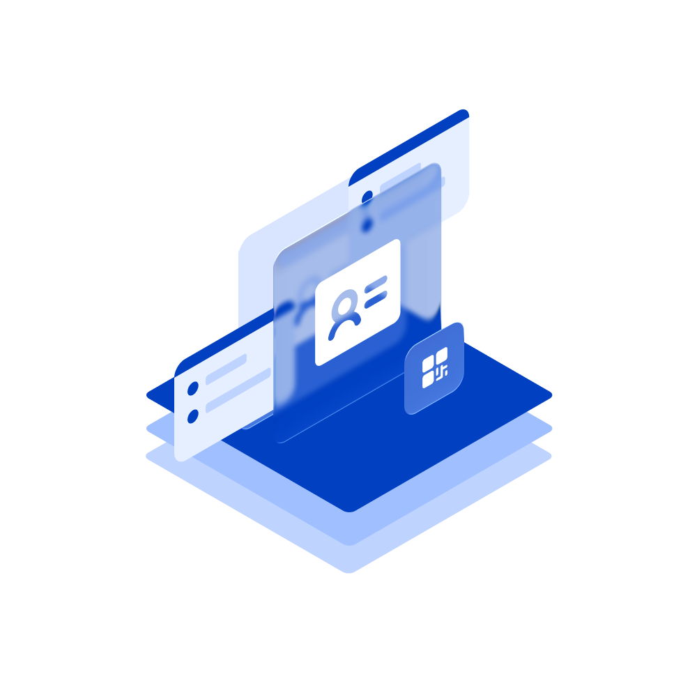 Digital identity and verifiable credentials illustration